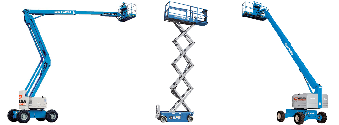 Personal lifting platform rental