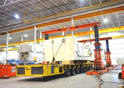 Loading of crown in modular automotive plant