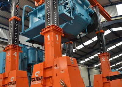 440 tons Gantry J&R - Dismounting of crown in automotive plant